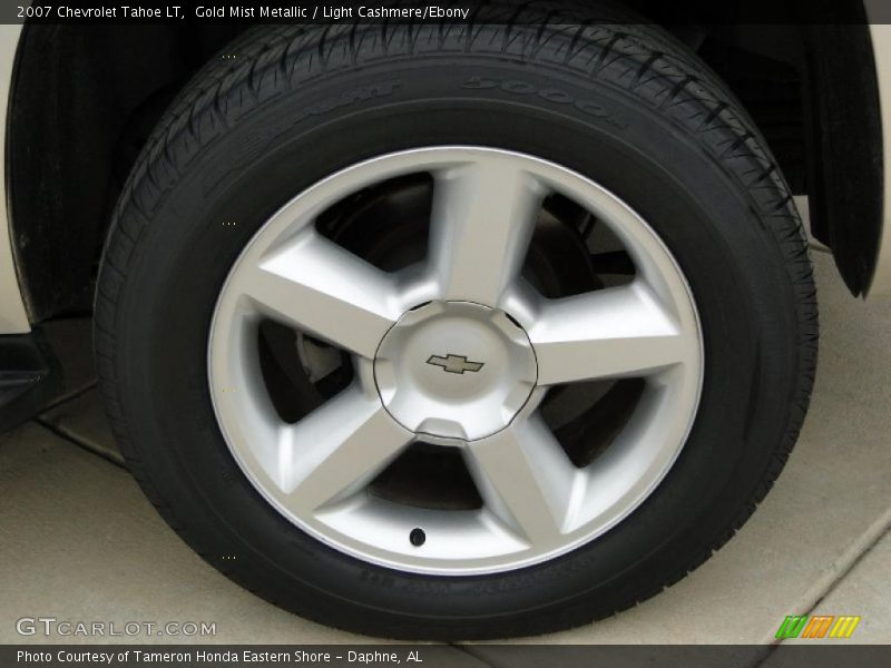 Gold Mist Metallic / Light Cashmere/Ebony 2007 Chevrolet Tahoe LT