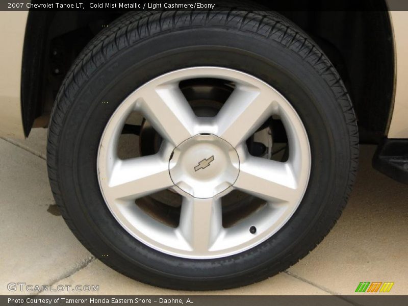Gold Mist Metallic / Light Cashmere/Ebony 2007 Chevrolet Tahoe LT