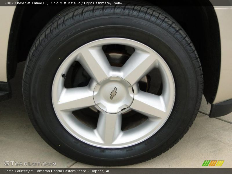 Gold Mist Metallic / Light Cashmere/Ebony 2007 Chevrolet Tahoe LT