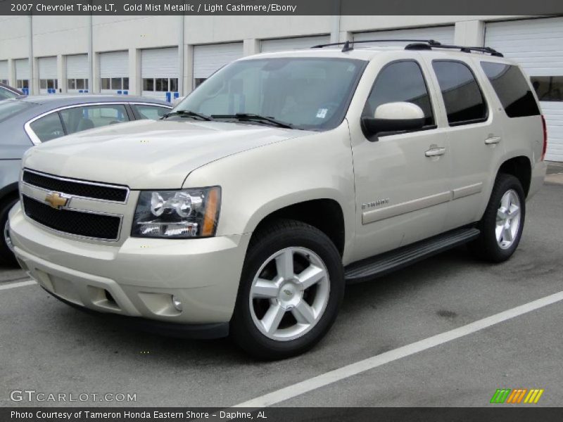 Gold Mist Metallic / Light Cashmere/Ebony 2007 Chevrolet Tahoe LT