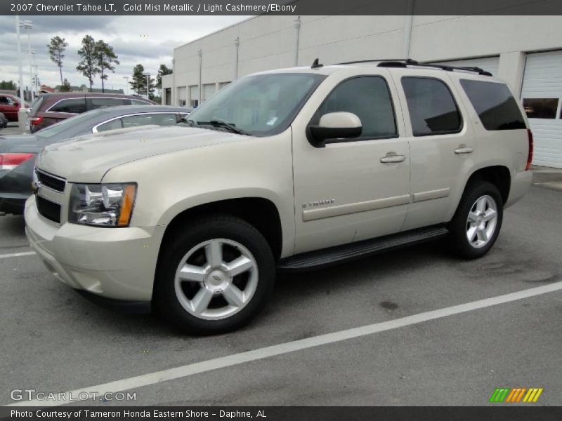 Gold Mist Metallic / Light Cashmere/Ebony 2007 Chevrolet Tahoe LT