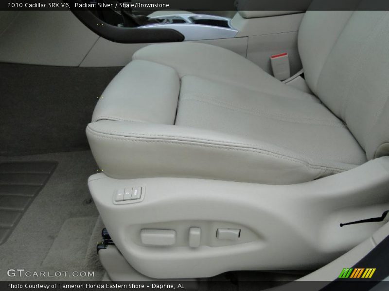 Radiant Silver / Shale/Brownstone 2010 Cadillac SRX V6