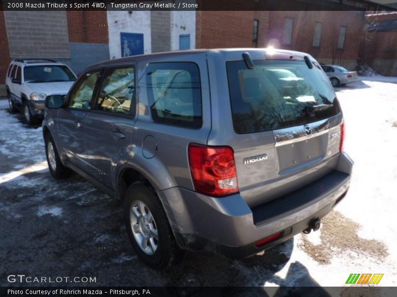 Tungsten Gray Metallic / Stone 2008 Mazda Tribute s Sport 4WD