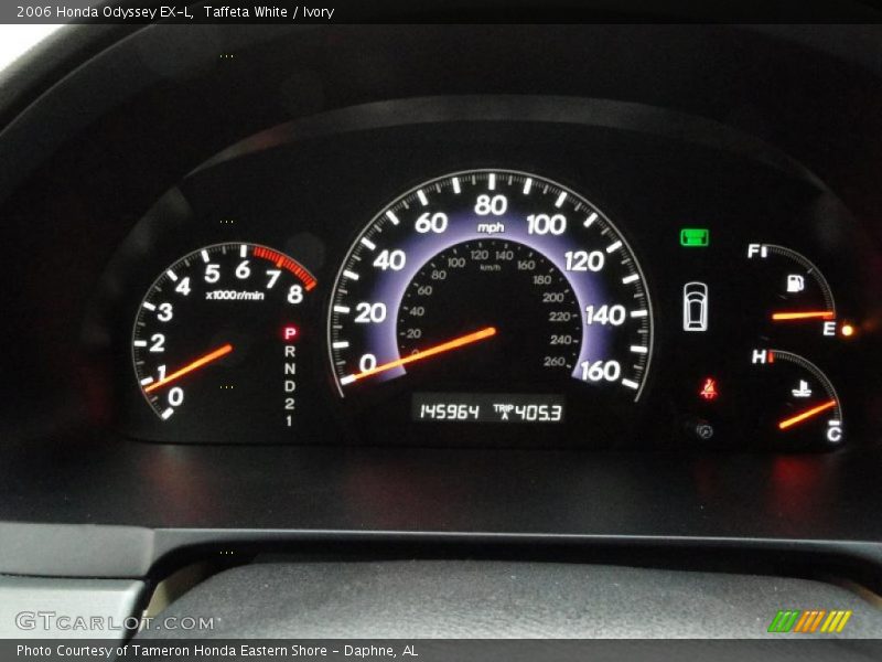 Taffeta White / Ivory 2006 Honda Odyssey EX-L