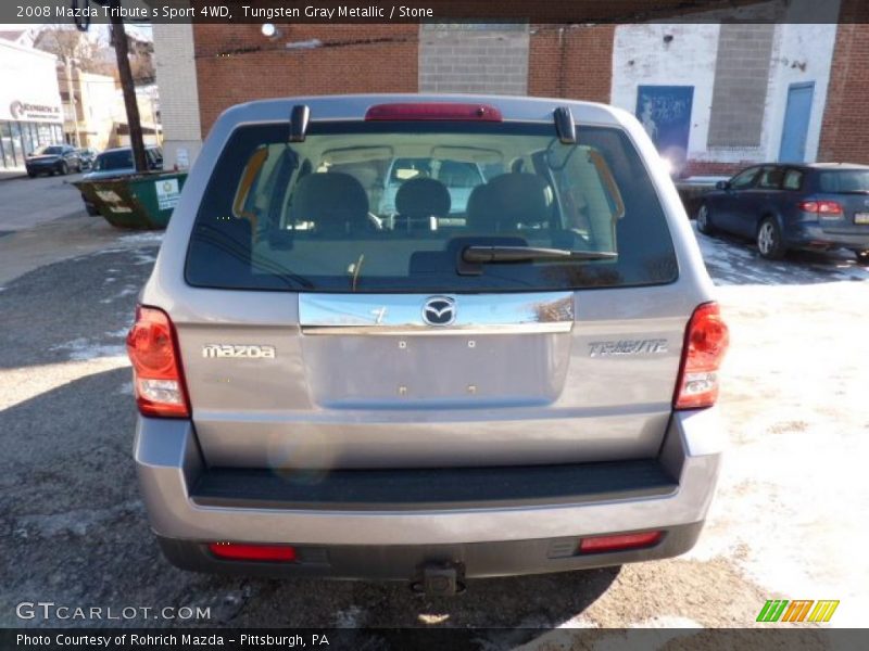 Tungsten Gray Metallic / Stone 2008 Mazda Tribute s Sport 4WD