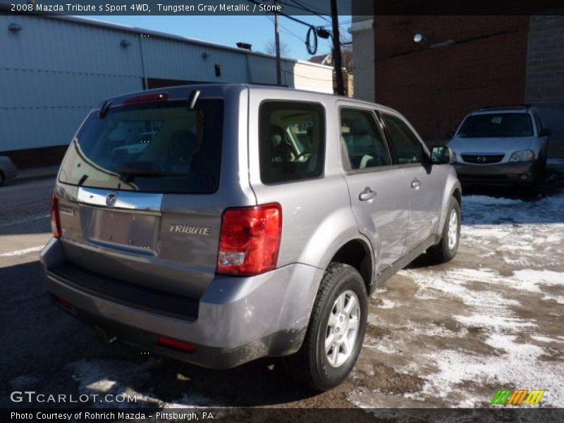 Tungsten Gray Metallic / Stone 2008 Mazda Tribute s Sport 4WD