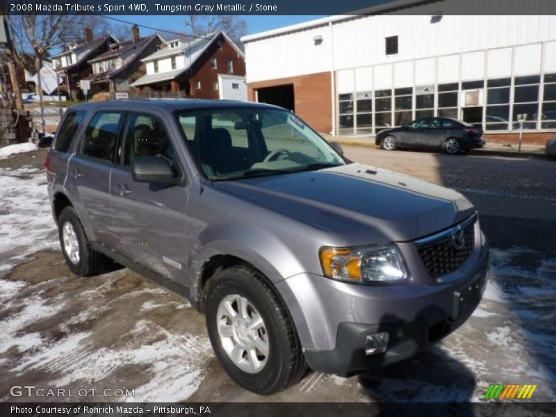 Tungsten Gray Metallic / Stone 2008 Mazda Tribute s Sport 4WD