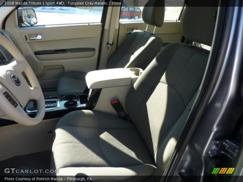 Tungsten Gray Metallic / Stone 2008 Mazda Tribute s Sport 4WD