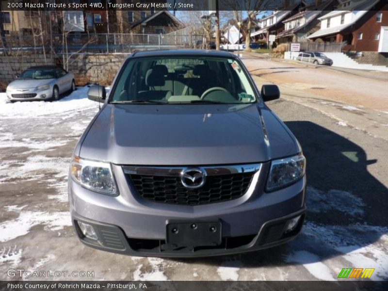Tungsten Gray Metallic / Stone 2008 Mazda Tribute s Sport 4WD