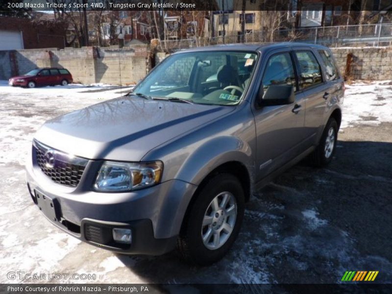 Tungsten Gray Metallic / Stone 2008 Mazda Tribute s Sport 4WD