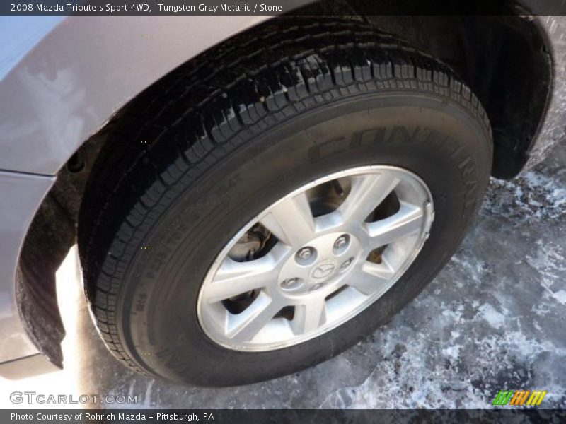 Tungsten Gray Metallic / Stone 2008 Mazda Tribute s Sport 4WD
