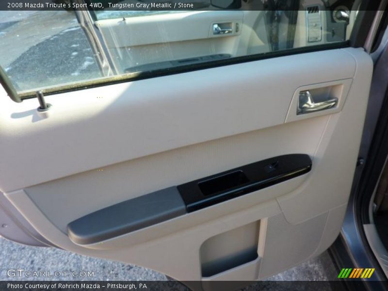 Tungsten Gray Metallic / Stone 2008 Mazda Tribute s Sport 4WD