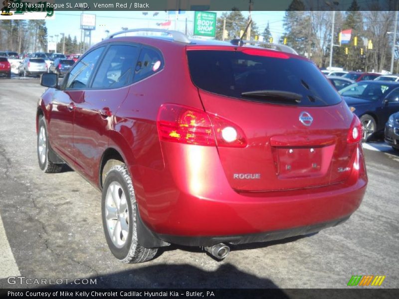  2009 Rogue SL AWD Venom Red