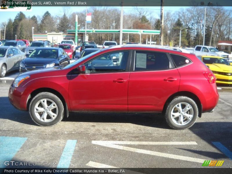  2009 Rogue SL AWD Venom Red