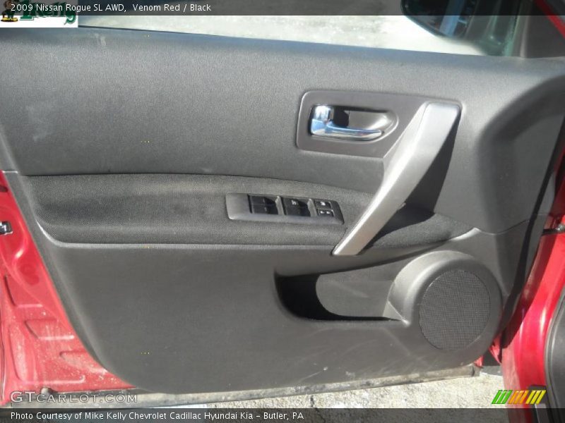 Venom Red / Black 2009 Nissan Rogue SL AWD