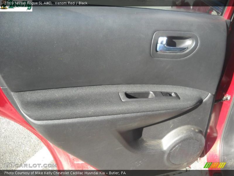 Venom Red / Black 2009 Nissan Rogue SL AWD