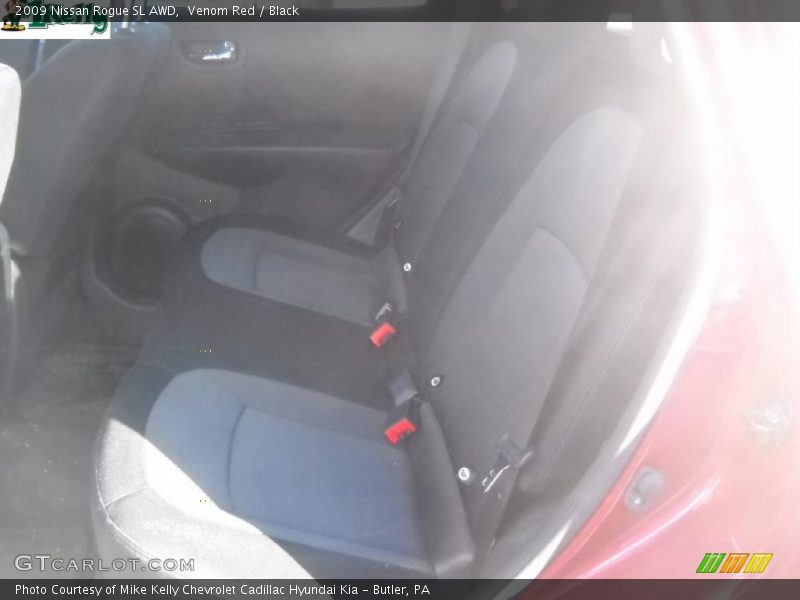 Venom Red / Black 2009 Nissan Rogue SL AWD