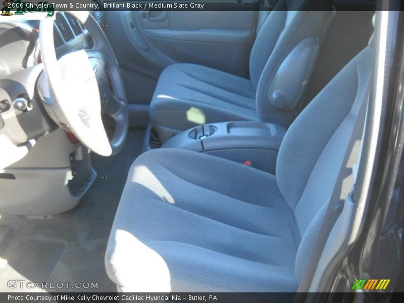 Brilliant Black / Medium Slate Gray 2006 Chrysler Town & Country