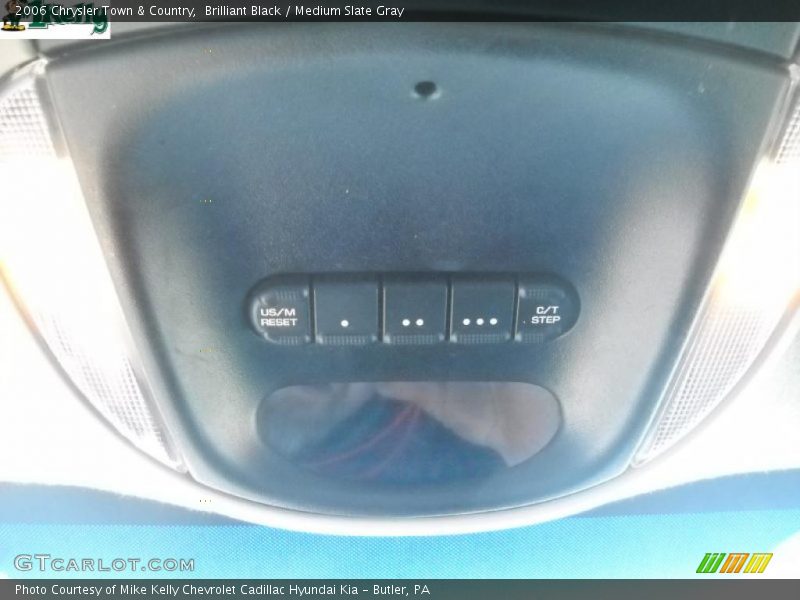 Brilliant Black / Medium Slate Gray 2006 Chrysler Town & Country
