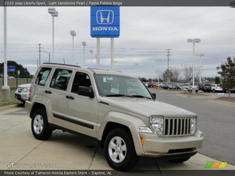 Light Sandstone Pearl / Pastel Pebble Beige 2010 Jeep Liberty Sport