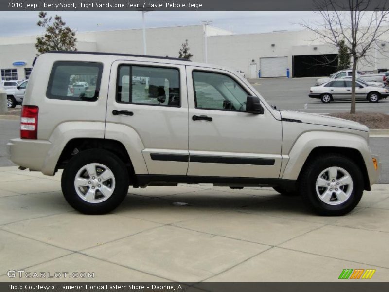 Light Sandstone Pearl / Pastel Pebble Beige 2010 Jeep Liberty Sport