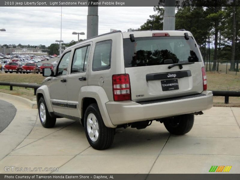 Light Sandstone Pearl / Pastel Pebble Beige 2010 Jeep Liberty Sport