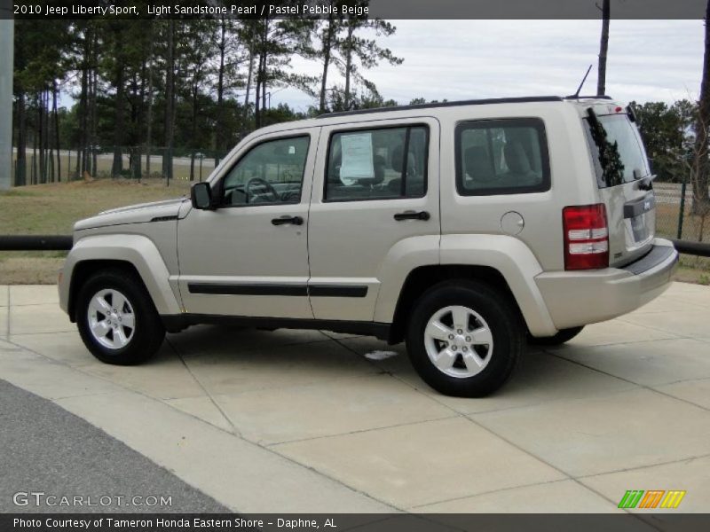 Light Sandstone Pearl / Pastel Pebble Beige 2010 Jeep Liberty Sport