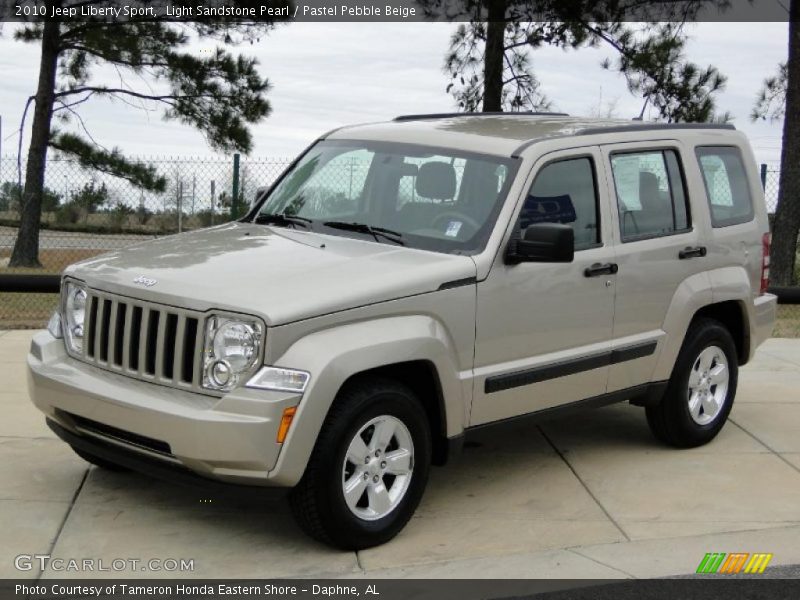 Light Sandstone Pearl / Pastel Pebble Beige 2010 Jeep Liberty Sport