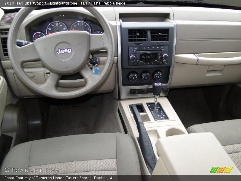 Light Sandstone Pearl / Pastel Pebble Beige 2010 Jeep Liberty Sport
