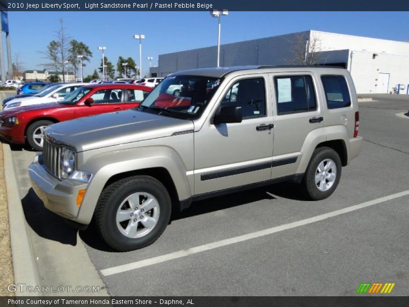 Light Sandstone Pearl / Pastel Pebble Beige 2010 Jeep Liberty Sport