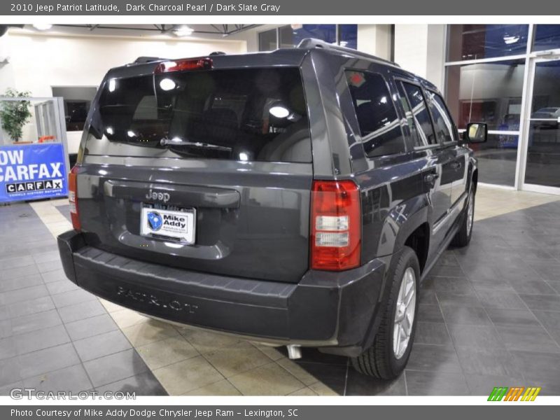 Dark Charcoal Pearl / Dark Slate Gray 2010 Jeep Patriot Latitude