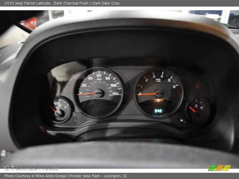 Dark Charcoal Pearl / Dark Slate Gray 2010 Jeep Patriot Latitude