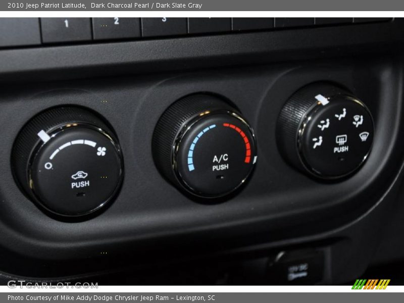 Dark Charcoal Pearl / Dark Slate Gray 2010 Jeep Patriot Latitude
