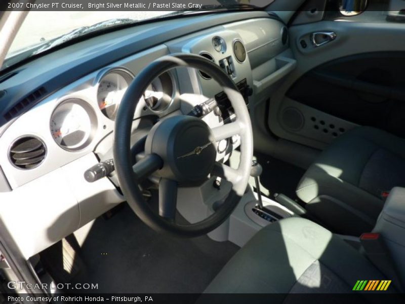 Bright Silver Metallic / Pastel Slate Gray 2007 Chrysler PT Cruiser