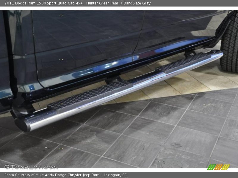 Hunter Green Pearl / Dark Slate Gray 2011 Dodge Ram 1500 Sport Quad Cab 4x4