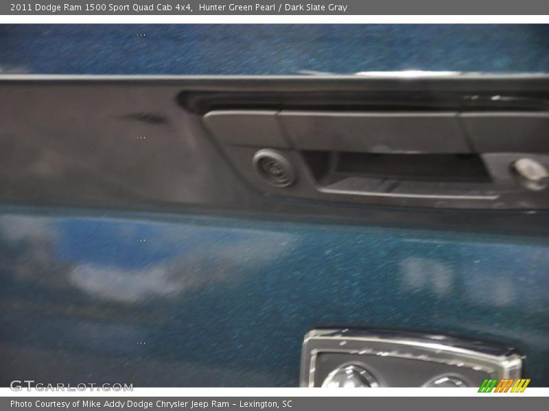 Hunter Green Pearl / Dark Slate Gray 2011 Dodge Ram 1500 Sport Quad Cab 4x4
