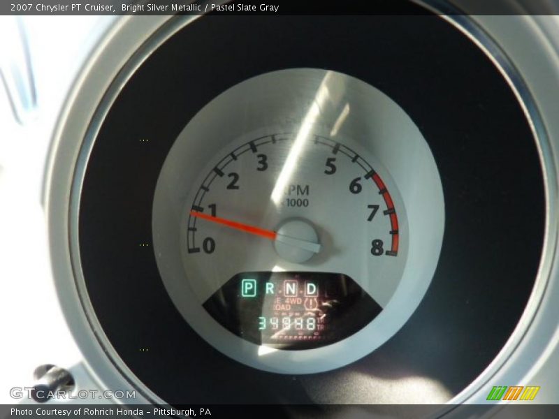 Bright Silver Metallic / Pastel Slate Gray 2007 Chrysler PT Cruiser