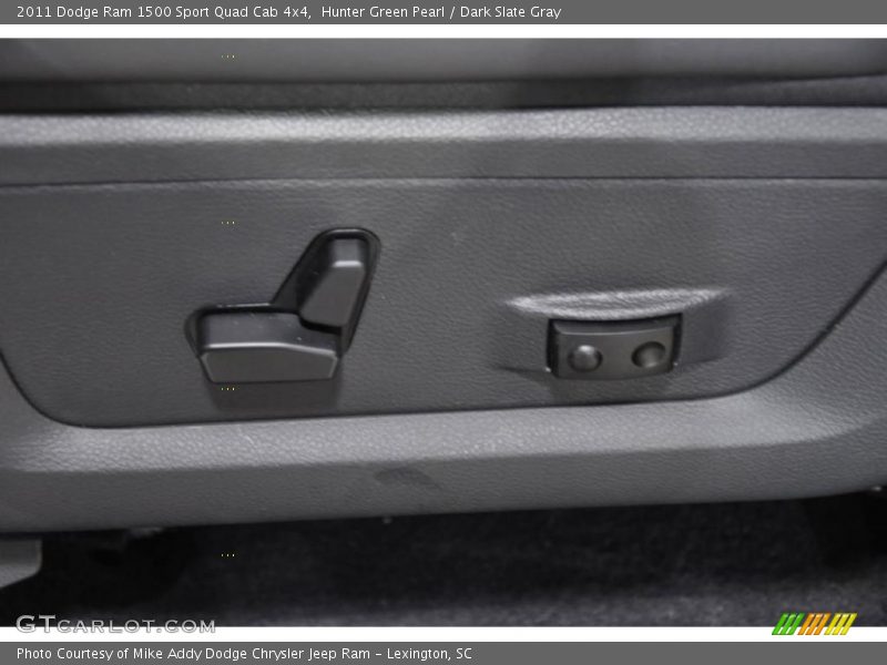 Hunter Green Pearl / Dark Slate Gray 2011 Dodge Ram 1500 Sport Quad Cab 4x4