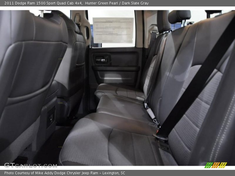 Hunter Green Pearl / Dark Slate Gray 2011 Dodge Ram 1500 Sport Quad Cab 4x4