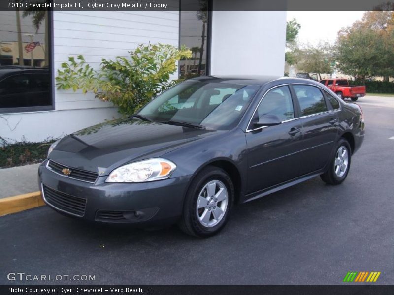 Cyber Gray Metallic / Ebony 2010 Chevrolet Impala LT