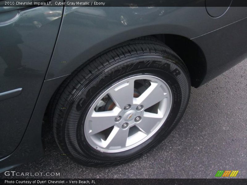 Cyber Gray Metallic / Ebony 2010 Chevrolet Impala LT