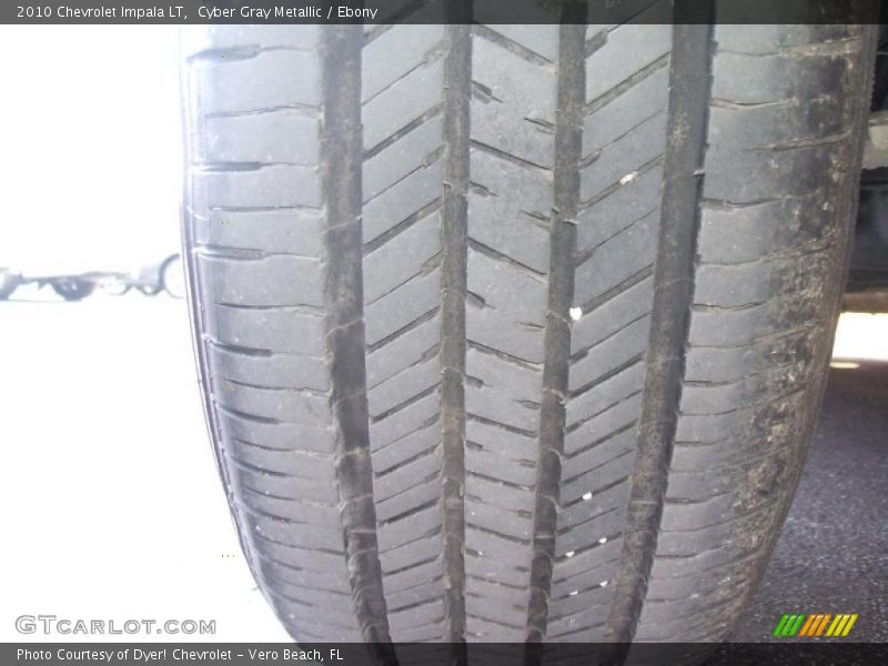 Cyber Gray Metallic / Ebony 2010 Chevrolet Impala LT