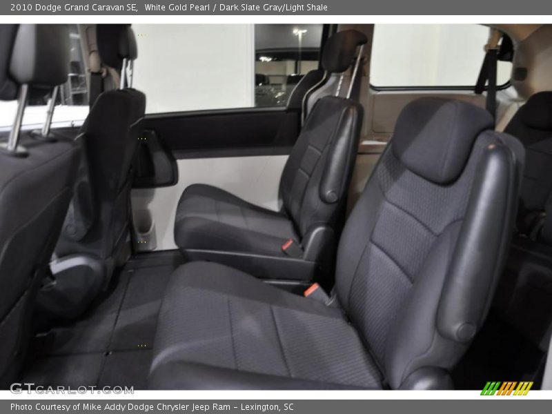 White Gold Pearl / Dark Slate Gray/Light Shale 2010 Dodge Grand Caravan SE