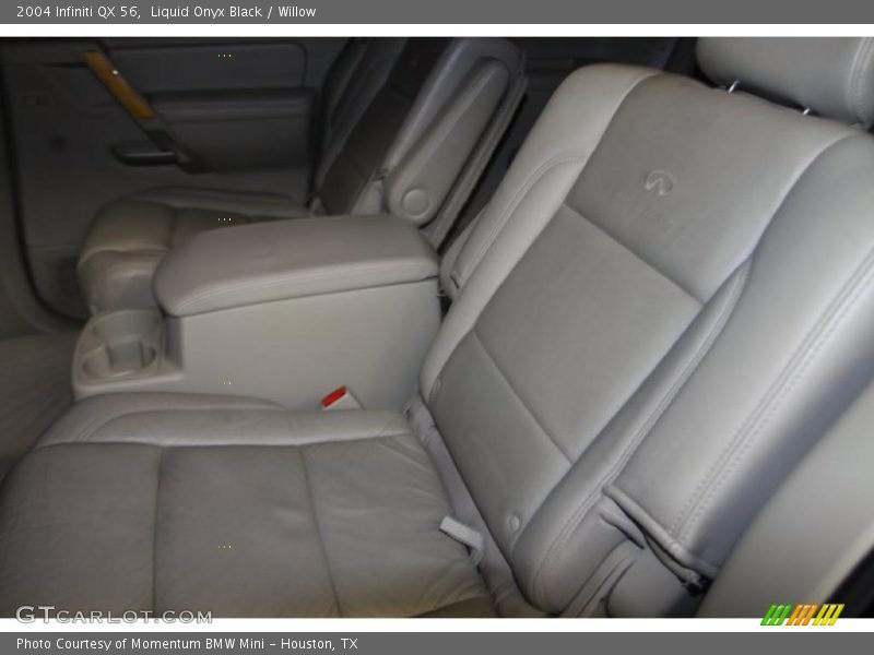 Liquid Onyx Black / Willow 2004 Infiniti QX 56