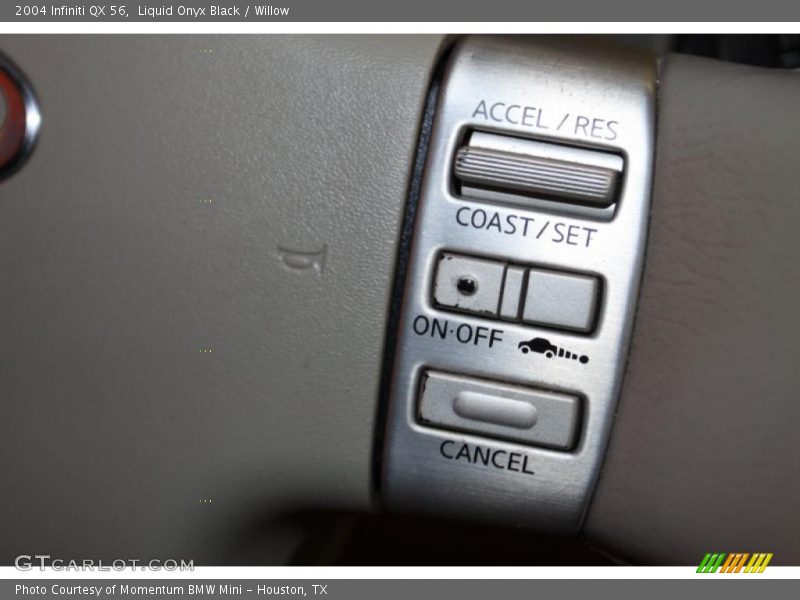 Liquid Onyx Black / Willow 2004 Infiniti QX 56