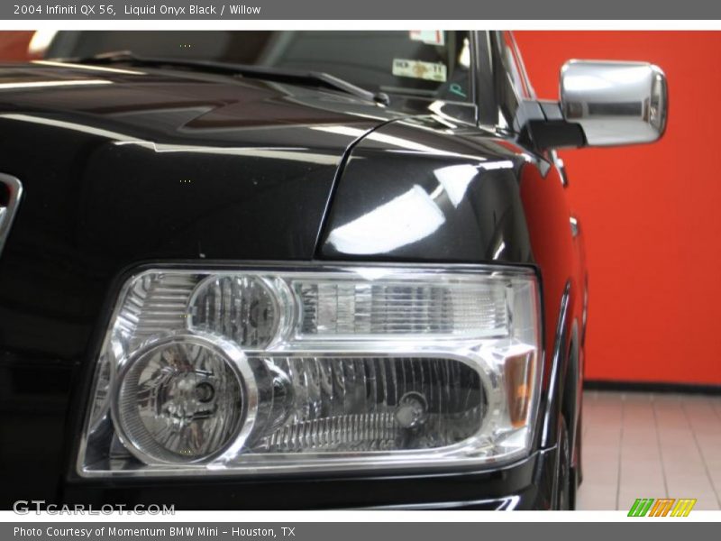 Liquid Onyx Black / Willow 2004 Infiniti QX 56
