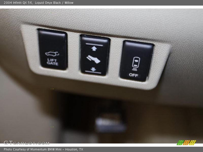 Liquid Onyx Black / Willow 2004 Infiniti QX 56