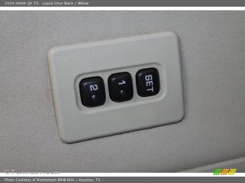 Liquid Onyx Black / Willow 2004 Infiniti QX 56