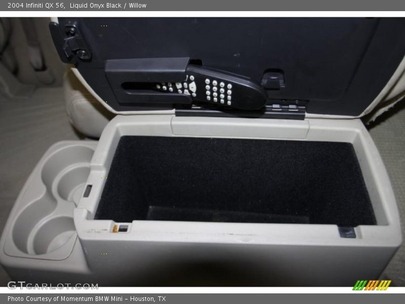 Liquid Onyx Black / Willow 2004 Infiniti QX 56