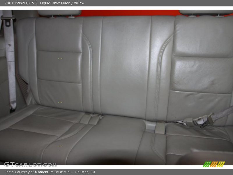Liquid Onyx Black / Willow 2004 Infiniti QX 56